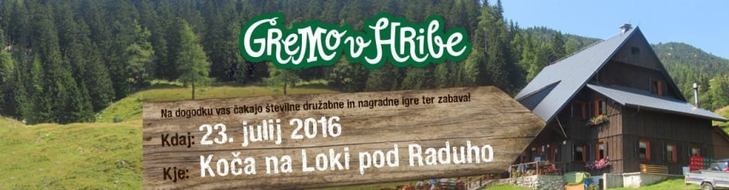 Gremo v hribe - Koča na Loki pod Raduho Gremo v hribe - Koča na Loki pod Raduho