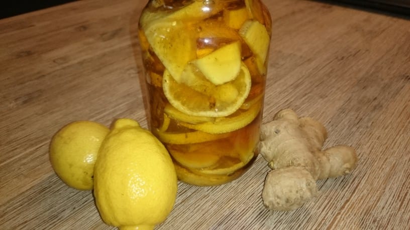 Recept: Ingver, med in limona za dvig imunosti Recept: Ingver, med in limona za dvig imunosti