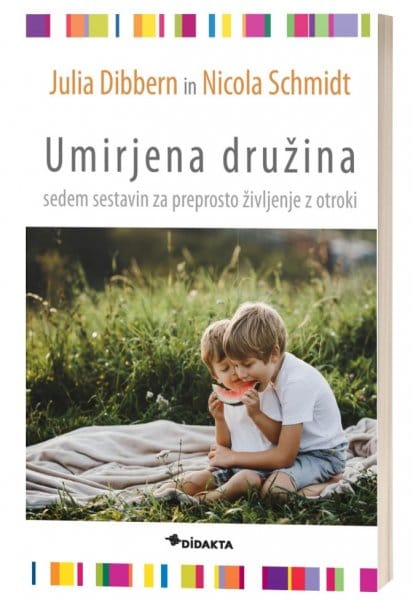 Sedem sestavin za preprosto življenje z otroki. Knjiga opisuje posamezne sestavine, s katerimi boste lahko sami korak za korakom izstopili iz stresa in naglice ter po načinu umirjene družine skupaj s svojimi otroki zaživeli pristneje, pozorneje ter predvsem mirneje.